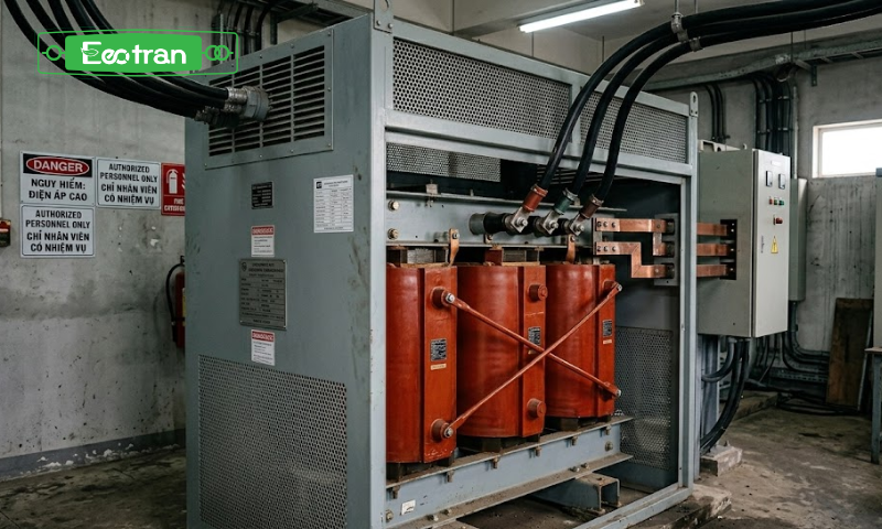 Máy biến áp khô công nghiệp – An toàn cháy nổ, hiệu suất vượt trội